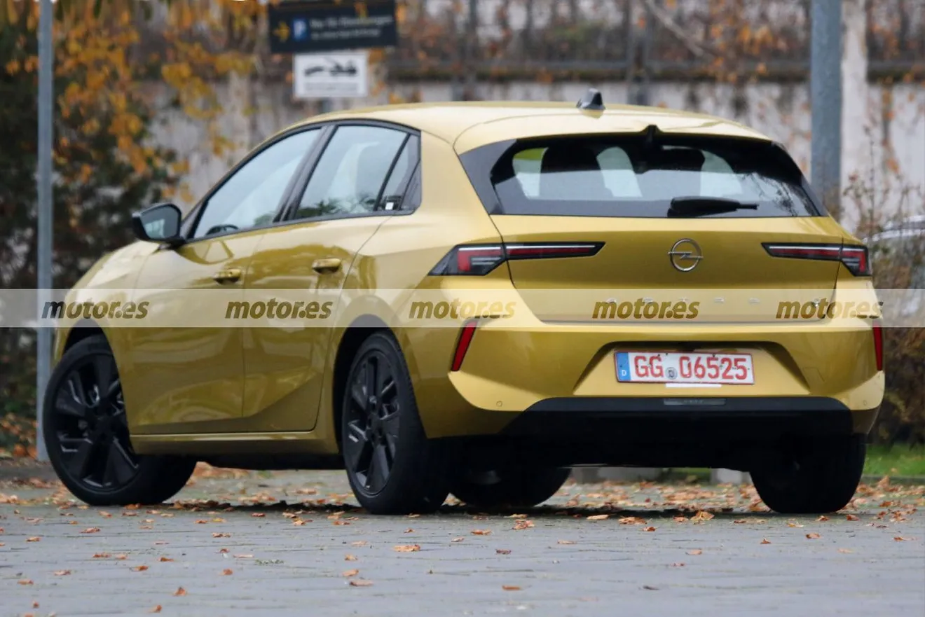 Fotos espía Opel Astra Electric 2023