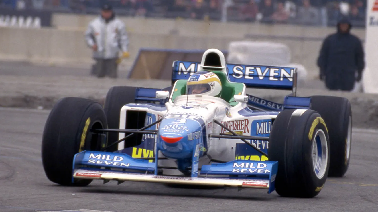 Giancarlo Fisichella, ganador en 1996 con el Benetton B196