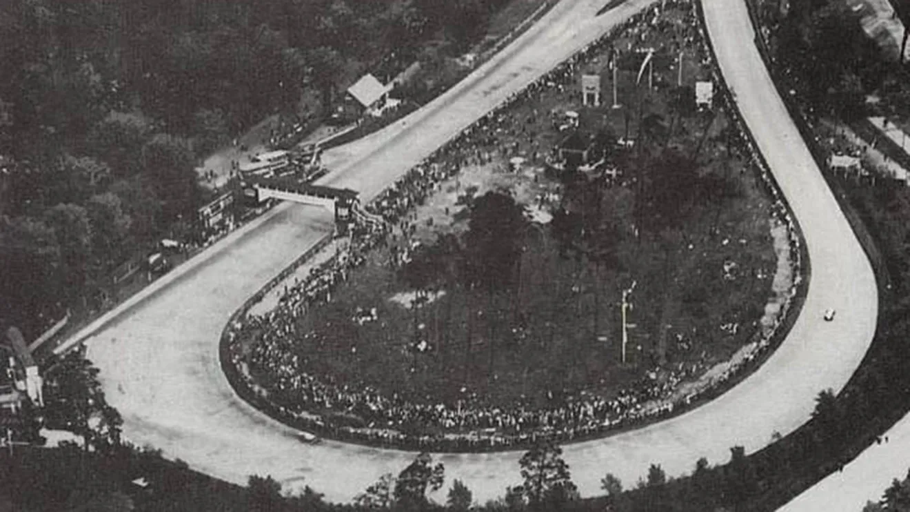 Vista aérea de la Sudkurve en 1934