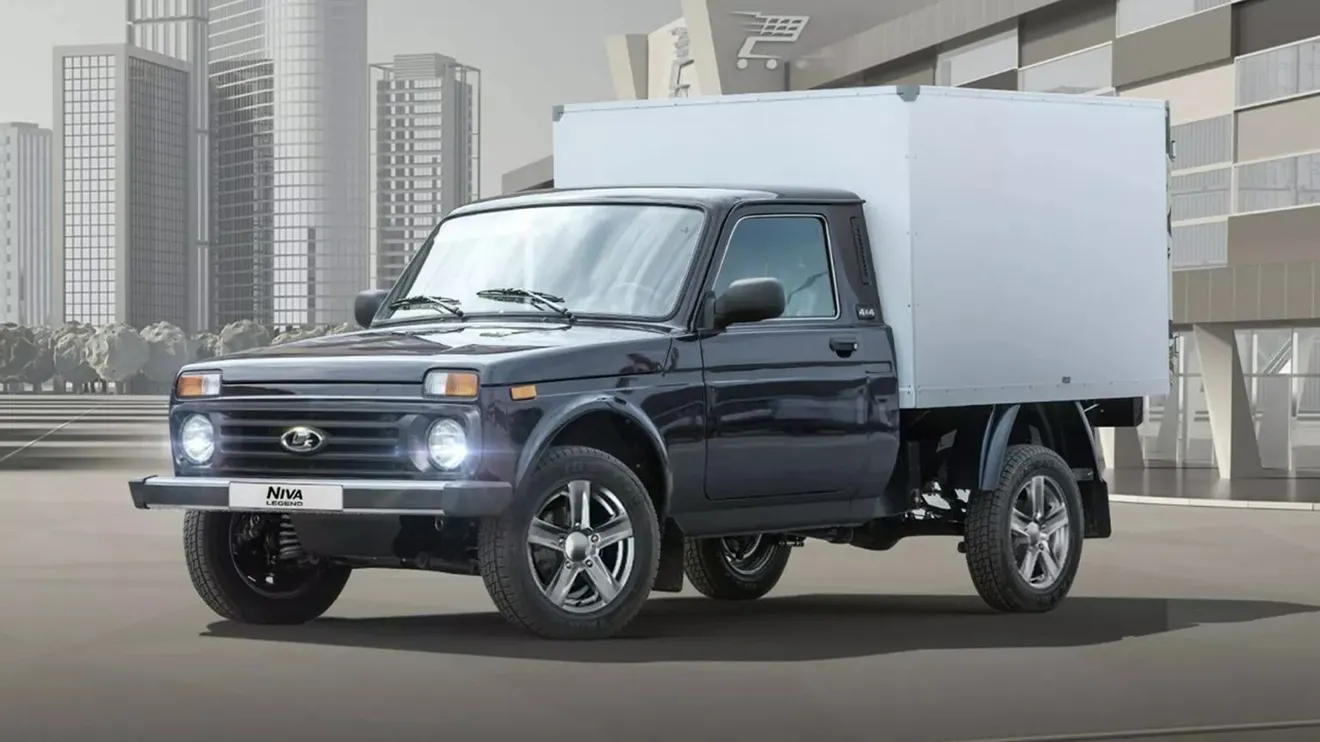 El Lada Niva Legend explora el segmento de las furgonetas y vehículos comerciales