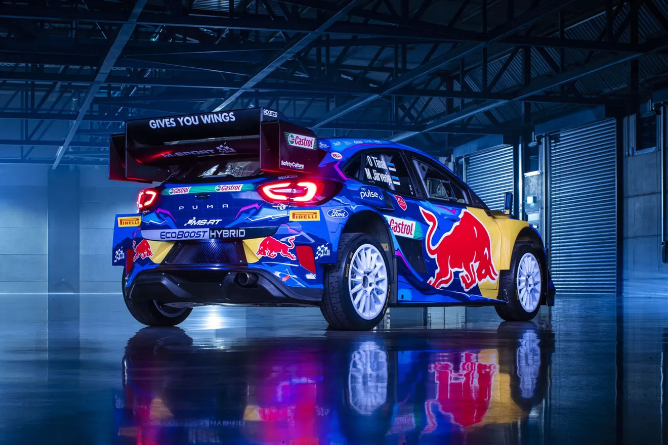 M-Sport presenta la nueva imagen del Ford Puma Rally1 para la temporada 2023 del WRC