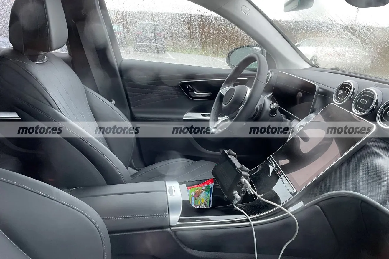 Fotos espía Mercedes GLC Coupé 2023