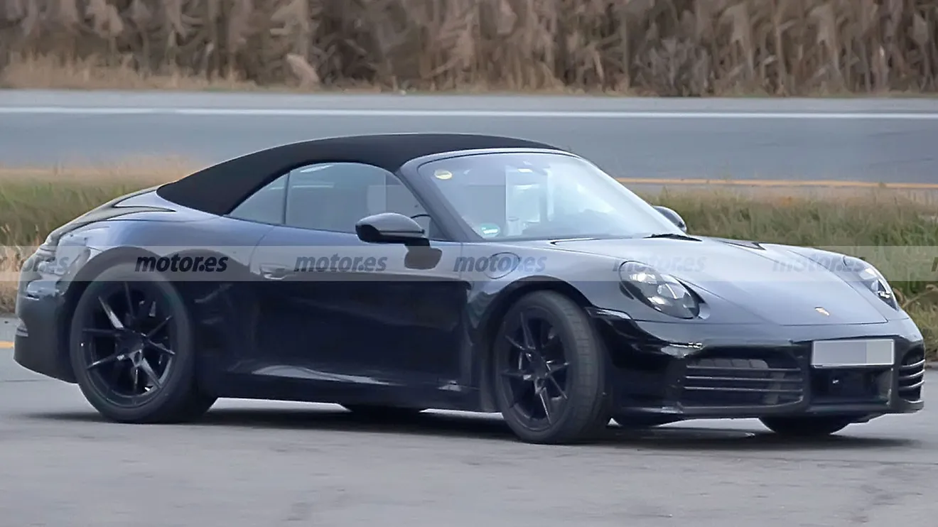 El nuevo Porsche 911 Cabrio pierde camuflaje: se acerca la renovación del «nueveonce» descapotable