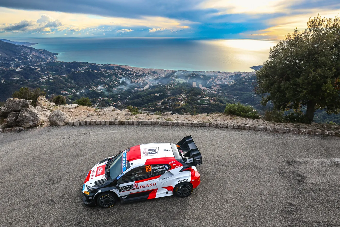 Sébastien Ogier da muestra de sus intenciones en el shakedown del Rally de Montecarlo