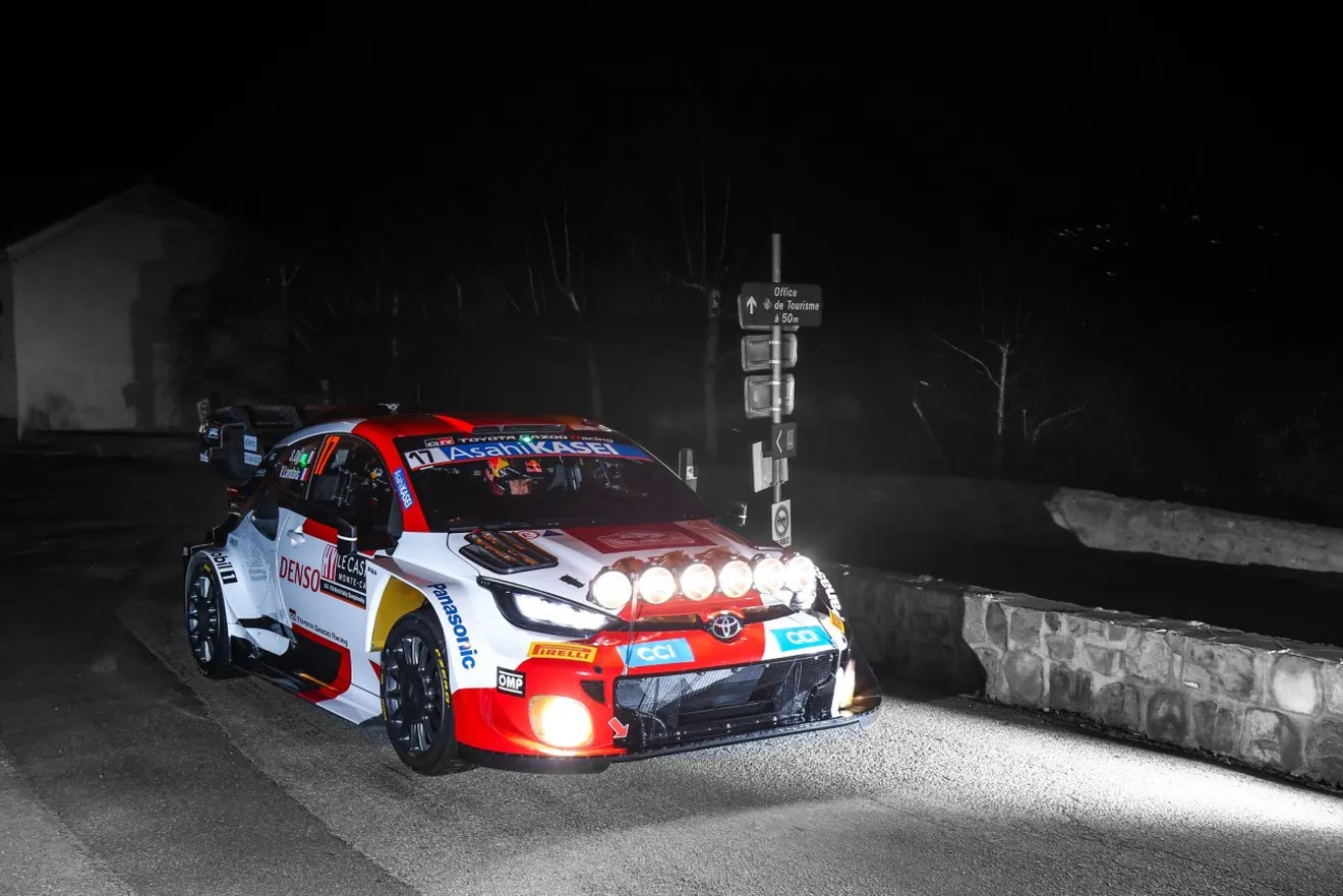 Sébastien Ogier empieza con buen pie el Rally de Montecarlo en la exigente noche del Turini