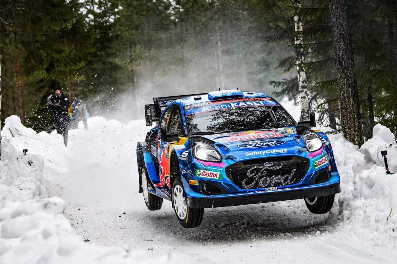 Craig Breen cierra la primera etapa del Rally de Suecia al mando ante un pujante Ott Tänak