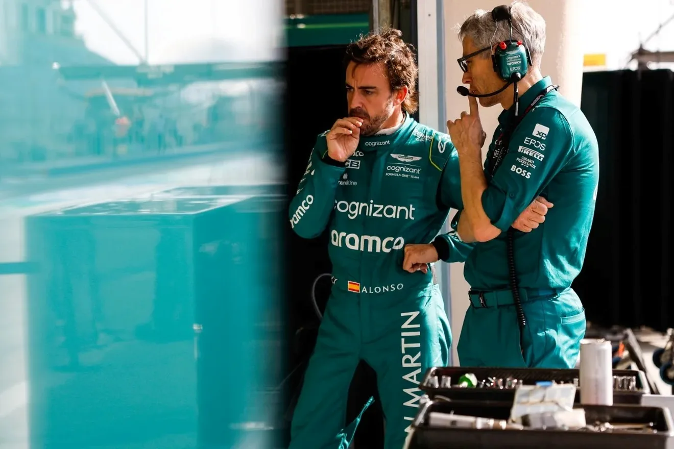 Mike Krack, director de Aston Martin: «Si sólo puedo decir una palabra sobre Fernando Alonso, es “¡Guau!”»