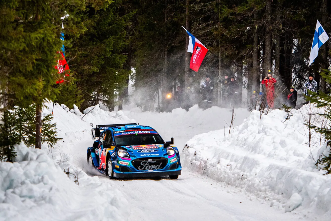 Ott Tänak lidera un Rally de Suecia a la décima: los cuatro primeros están en cinco segundos