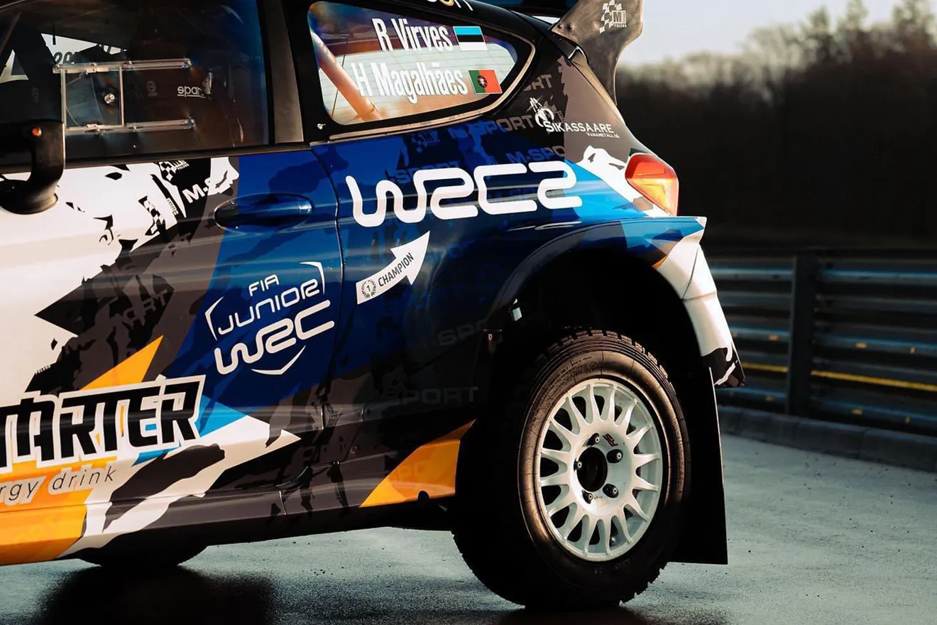 Robert Virves, vigente campeón del WRC3 Junior, presenta su 'Rally2' para el WRC 2023