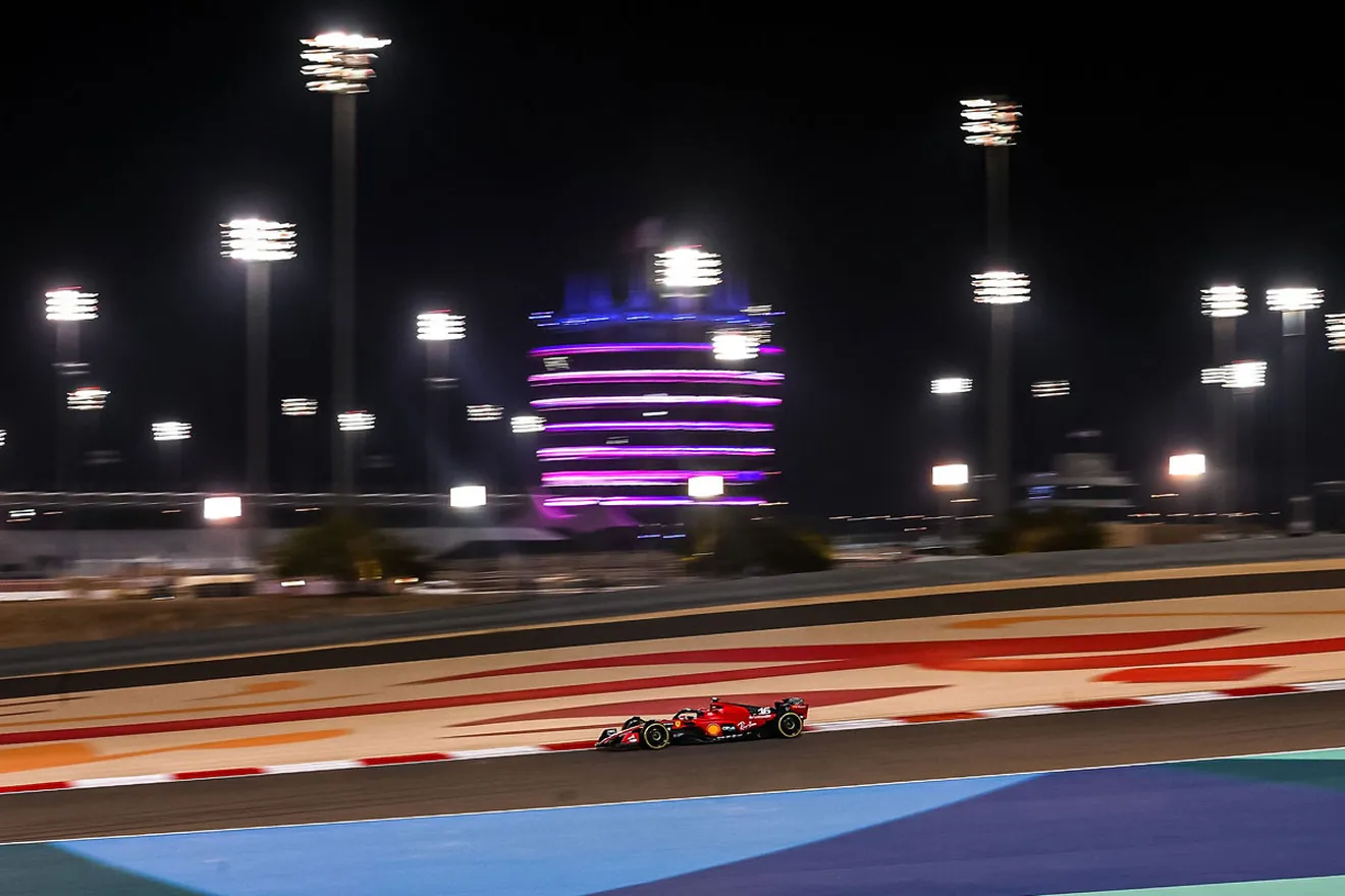 Sólido y positivo primer día de test de Carlos Sainz y Ferrari en Bahrein: «El trabajo de hoy es alentador»