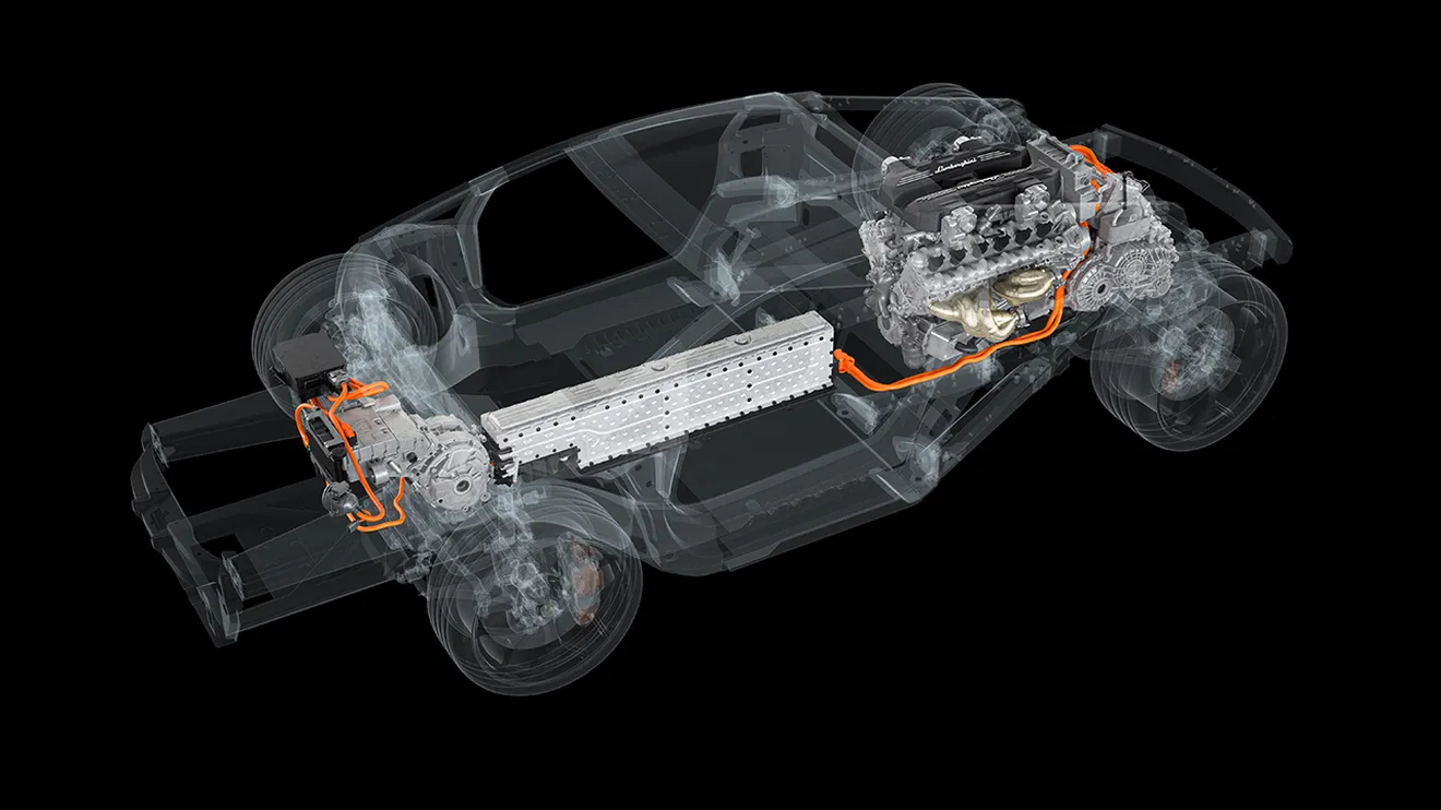 1.000 CV con un motor V12 y tres motores eléctricos, así será el sucesor del Lamborghini Aventador