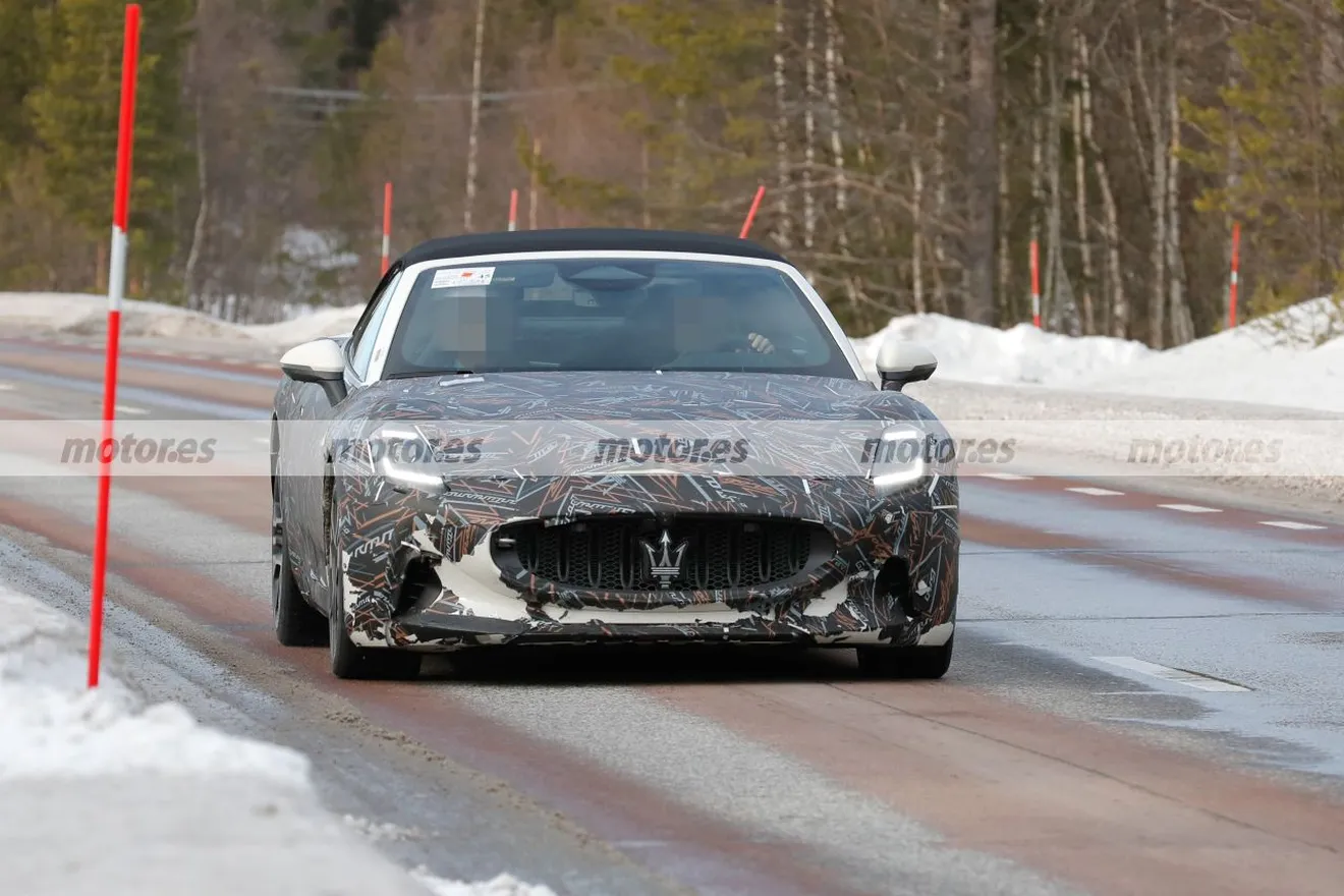 El Maserati GranCabrio Folgore llega a Suecia, el descapotable eléctrico cazado en fotos espía en toda regla