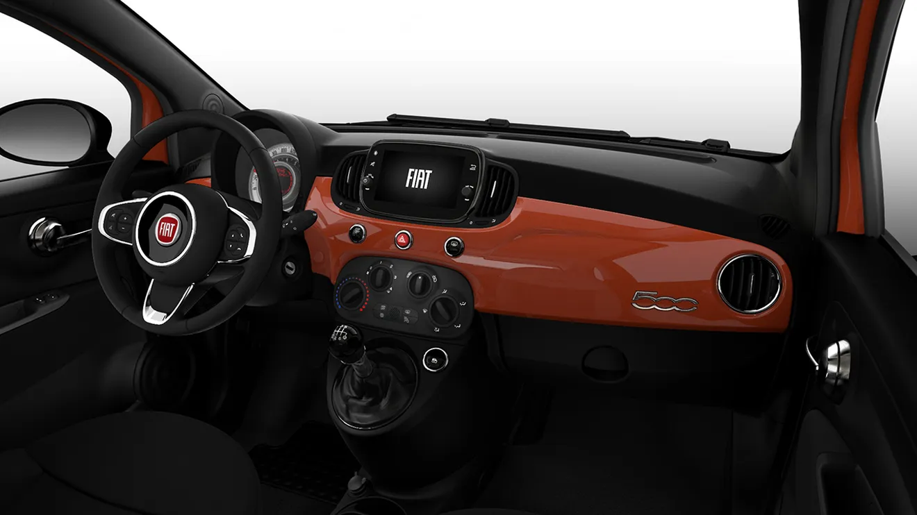 FIAT 500C - interior