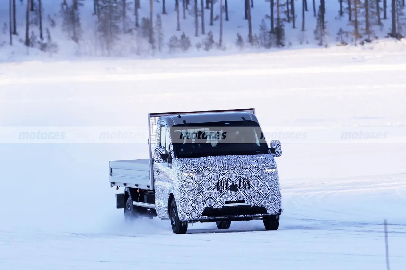 La nueva Renault Master más industrial también se somete a intensas pruebas en Laponia