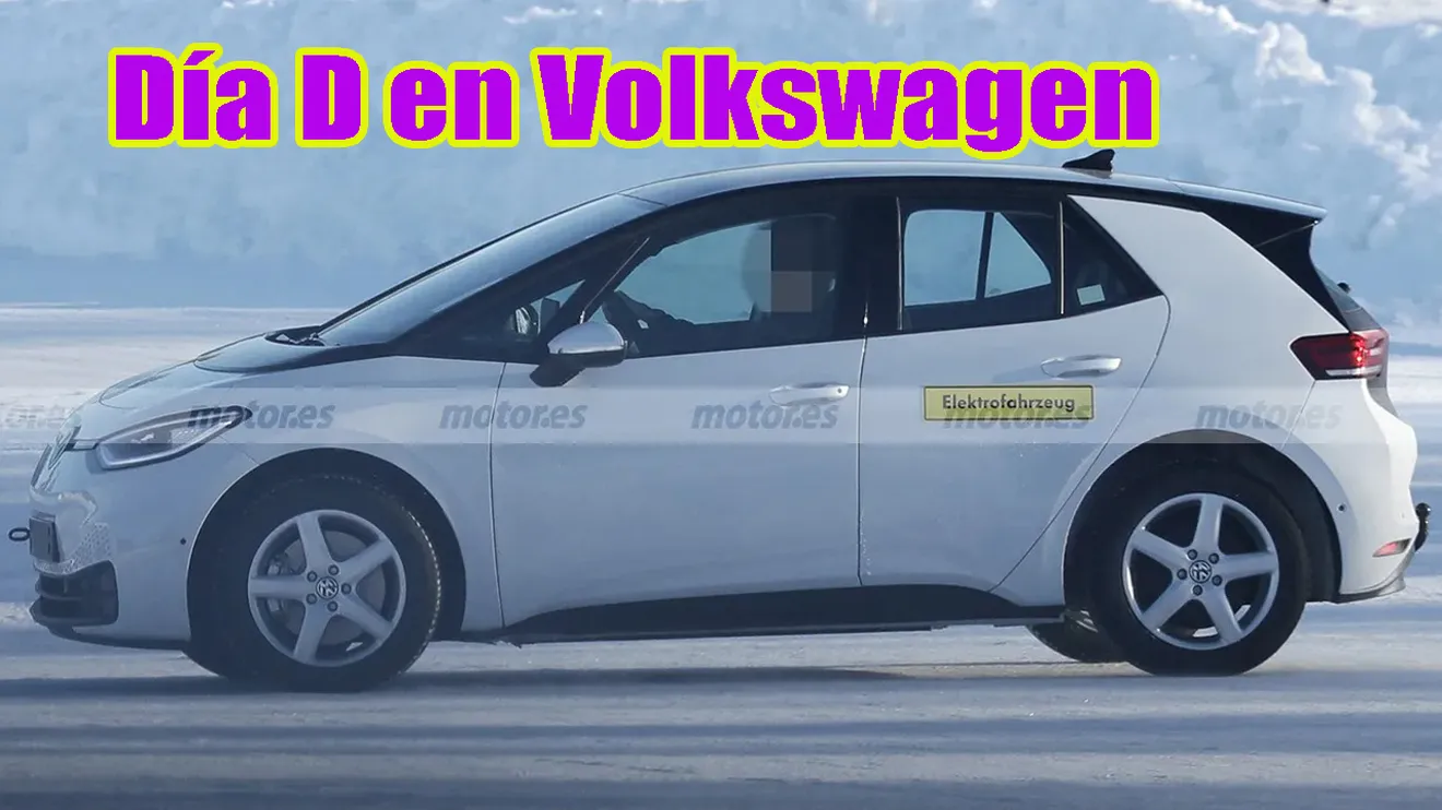 El día D en Volkswagen, la marca alemana anunciará una revolución hacia un futuro 100% eléctrico