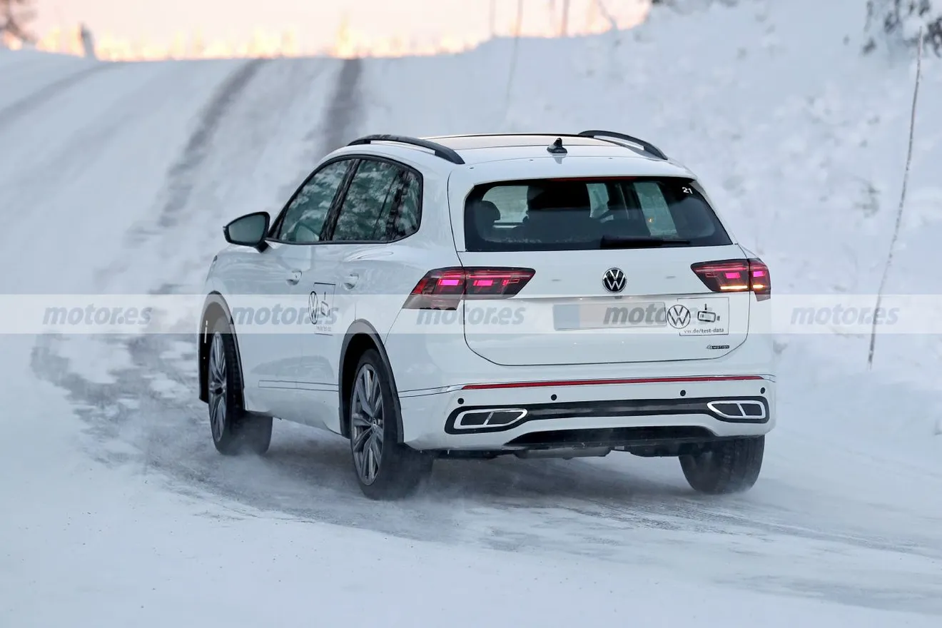 Fotos espía Volkswagen Tiguan 2024