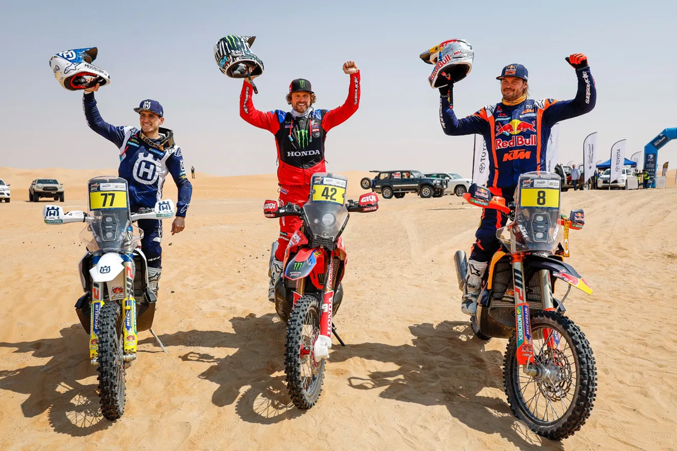 Yazeed Al-Rajhi y Adrien Van Beveren se anotan el Abu Dhabi Desert Challenge 2023