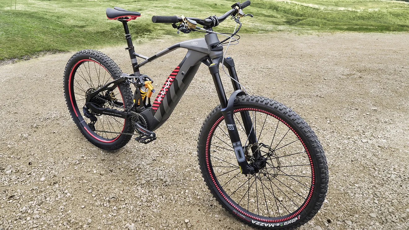 Audi electric mountainbike powered by Fantic
