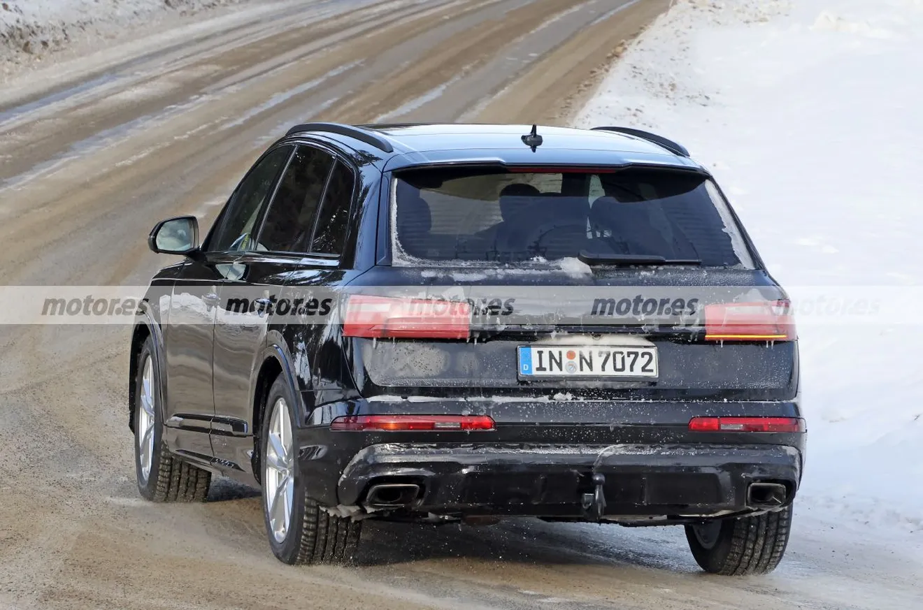 Fotos espía Audi Q7 Facelift 2024 Suecia