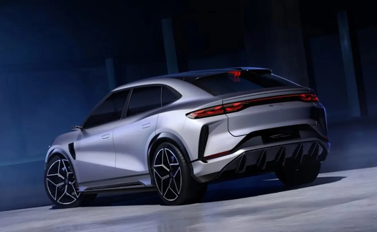 BYD presenta el Song L Concept, un nuevo SUV coupé eléctrico que rivalizará con el Tesla Model Y