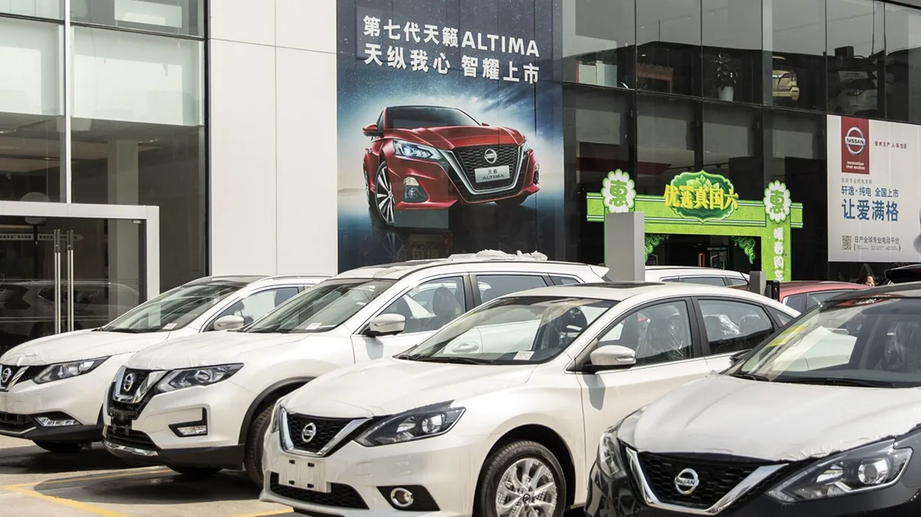 Concesionario Nissan en China