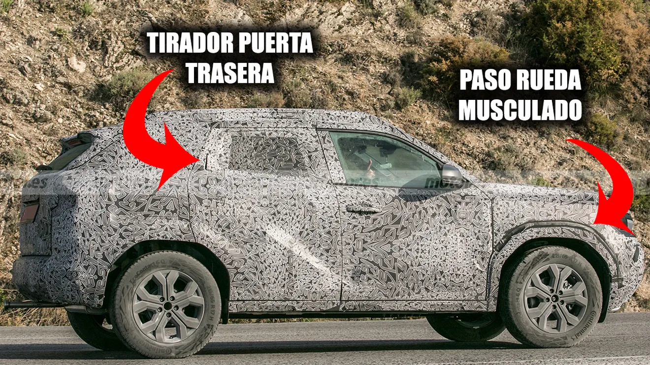 Dacia Duster 2024 - foto espía