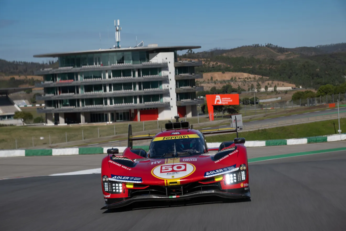 Ferrari viaja a Portimao con el objetivo de conseguir la primera victoria en el WEC con el 499P