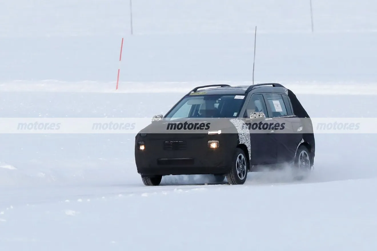 El nuevo Hyundai Ai3 es sorprendido en pruebas en Suecia, un interesante SUV más pequeño que el Bayon