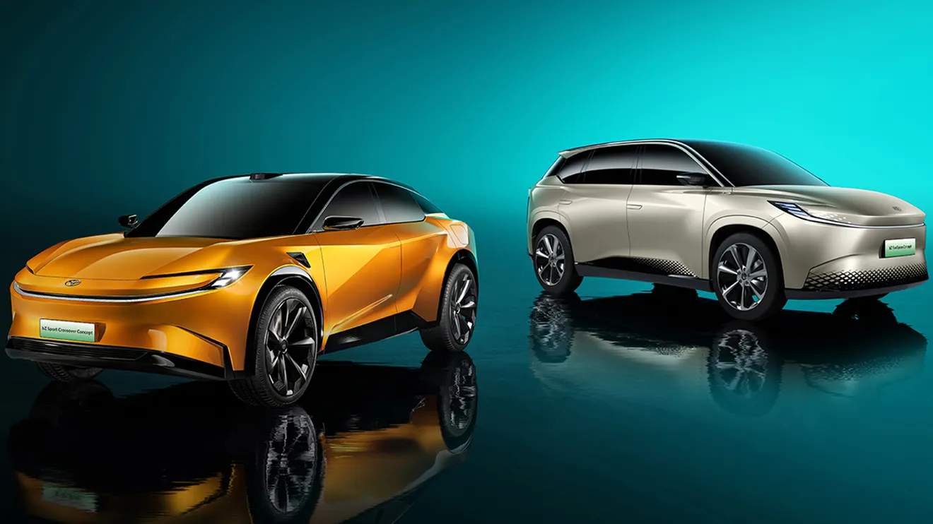 Toyota adelanta dos nuevos eléctricos de la familia bZ a través de los Sport Crossover y FlexSpace Concept