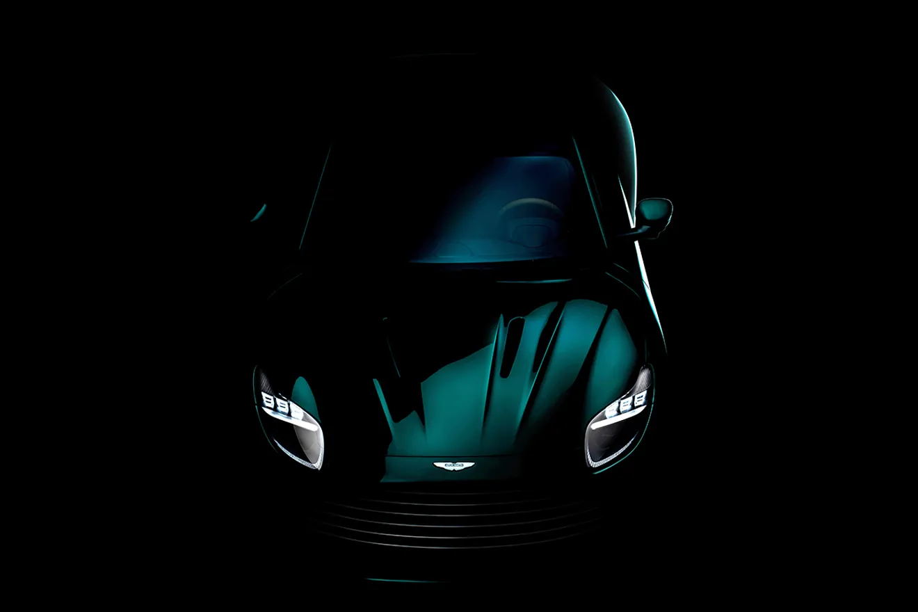 El nuevo Aston Martin DB12 revela sus primeros detalles, fecha de presentación incluida
