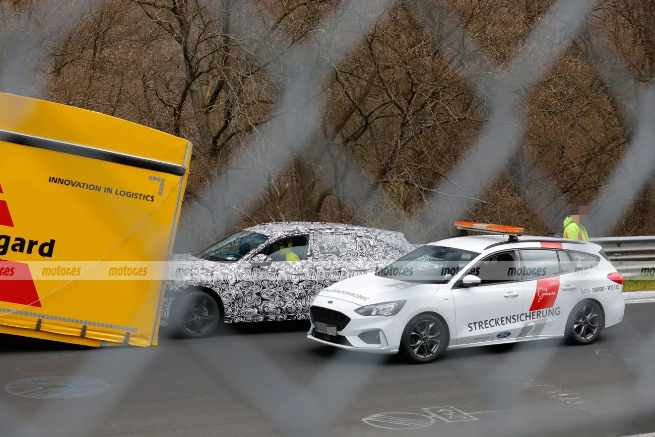 Fotos espía Audi A5 Avant 2024 en Nürburgring