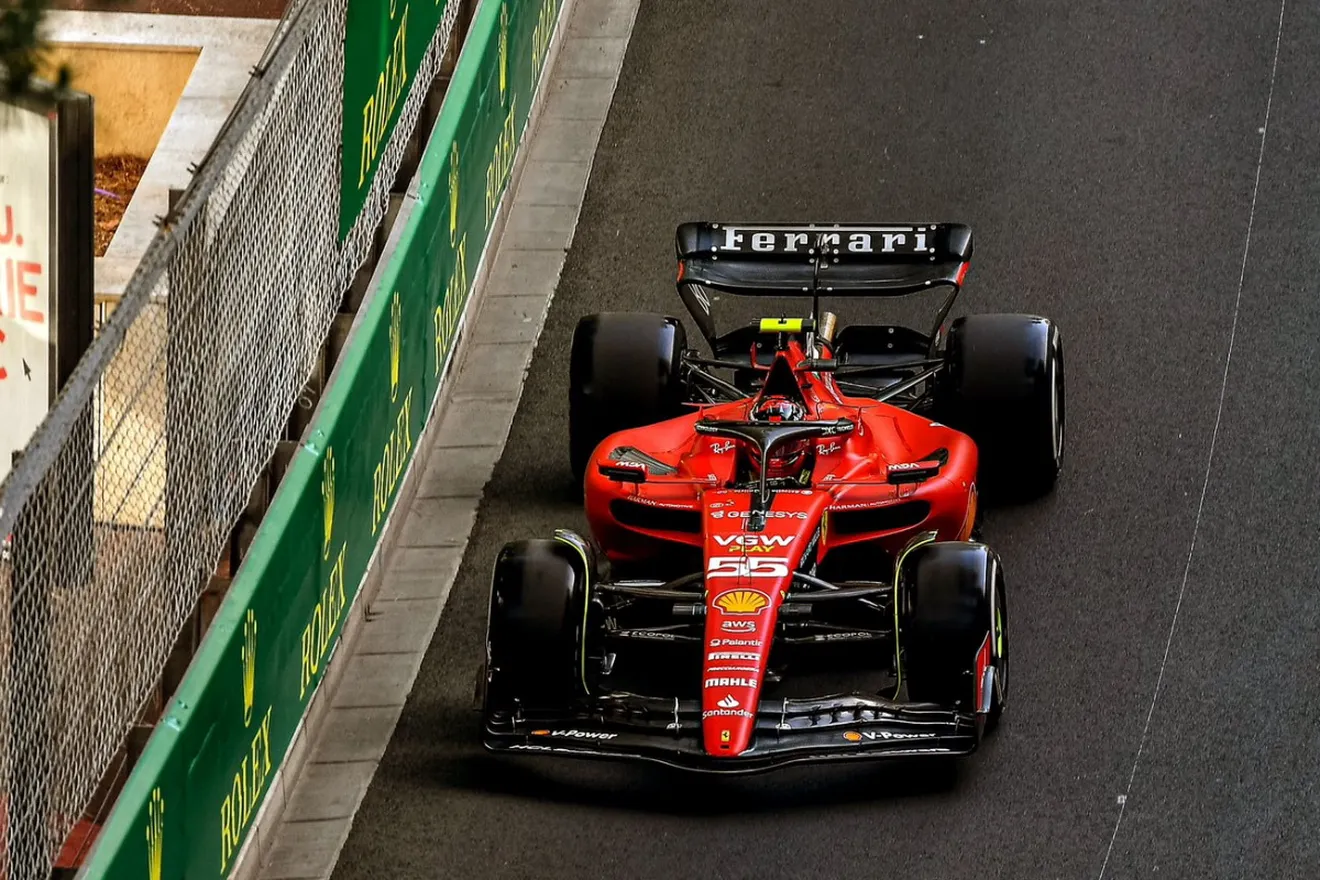 Carlos Sainz se mantiene positivo a pesar de su error: «El coche da buenas sensaciones en pista»