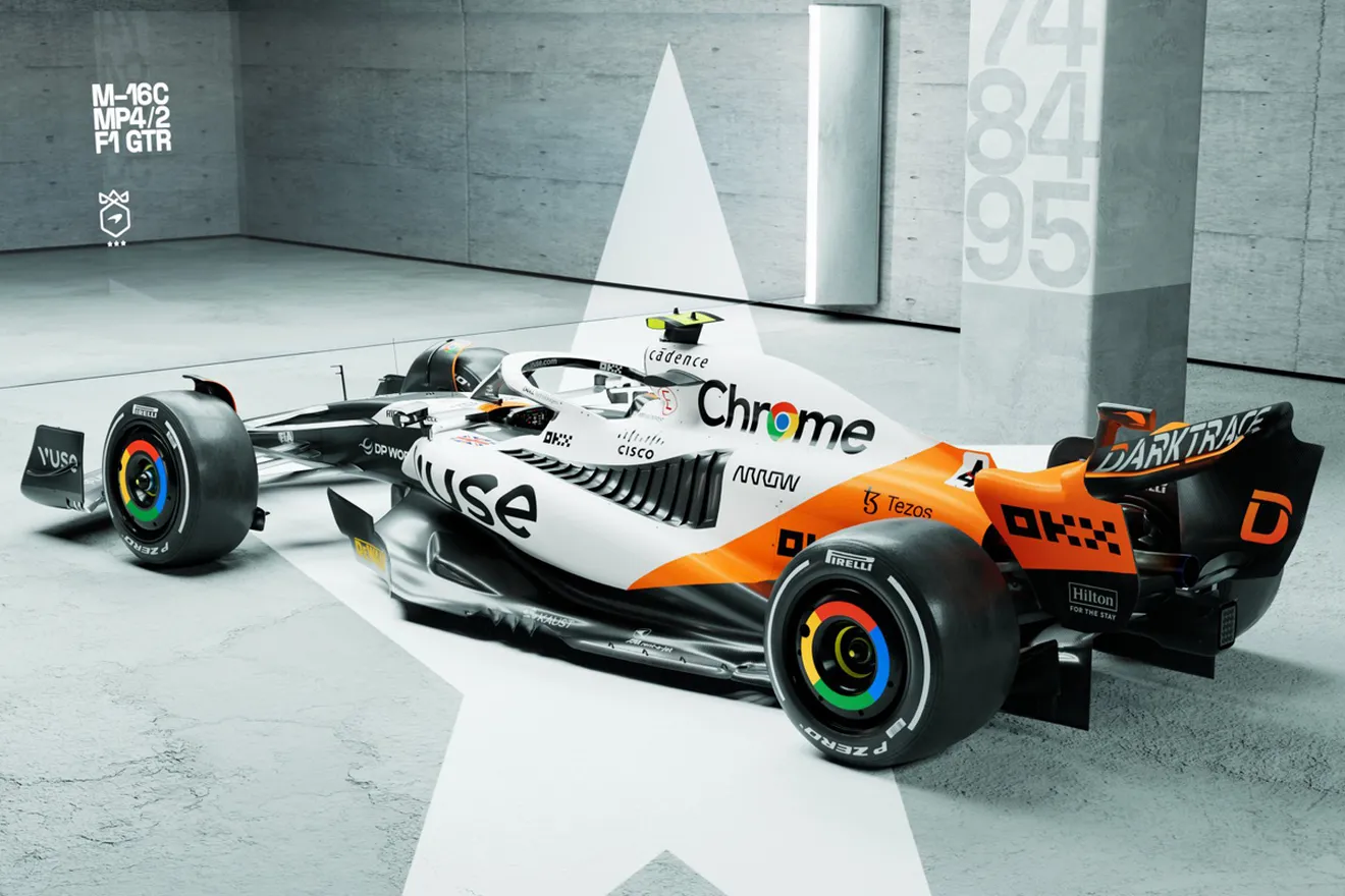 La exclusiva y asombrosa librea 'Triple Corona' de McLaren para el GP de Mónaco