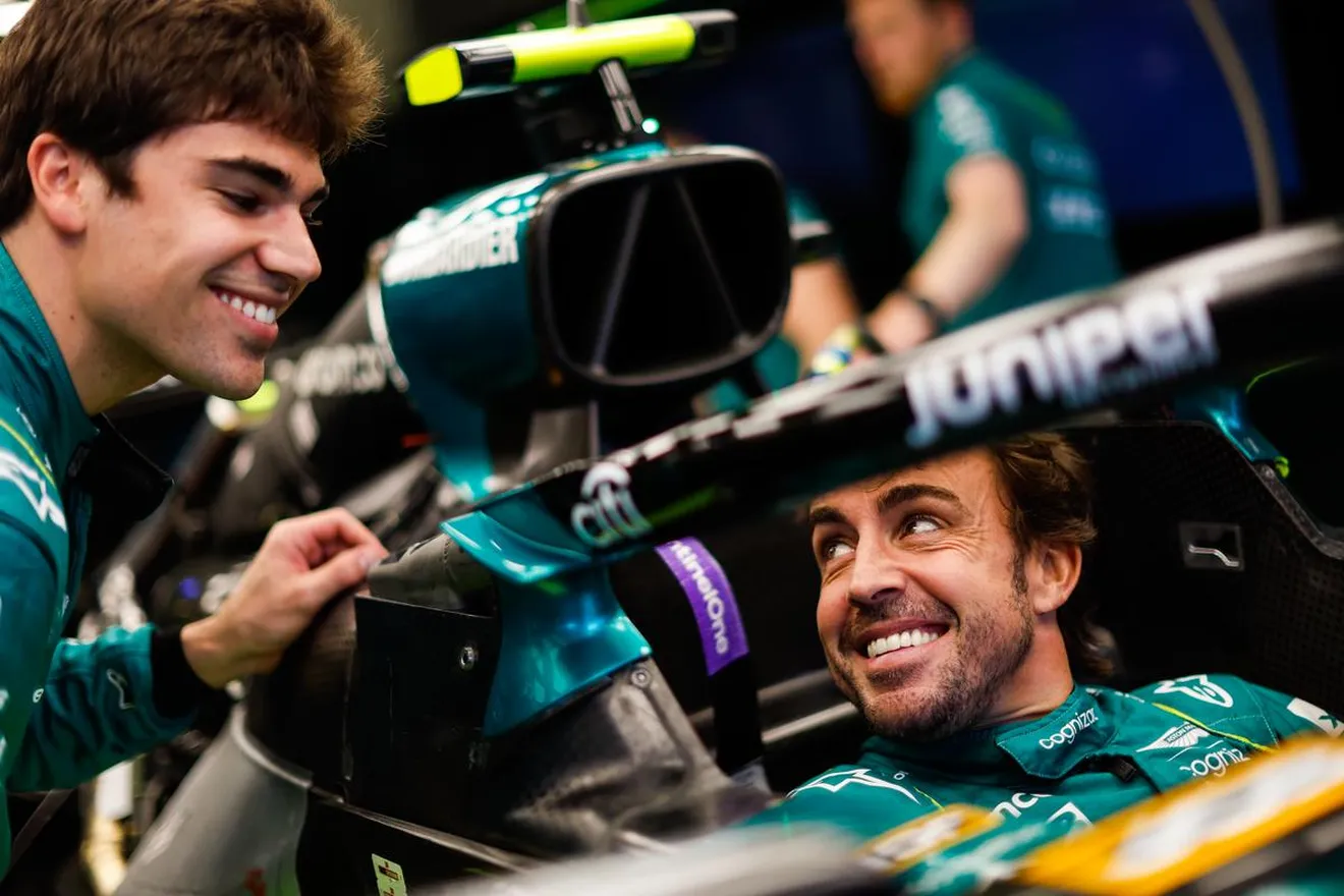 Fernando Alonso ejerce de mentor de Lance Stroll: «Liderará a Aston Martin durante los próximos 10 años»