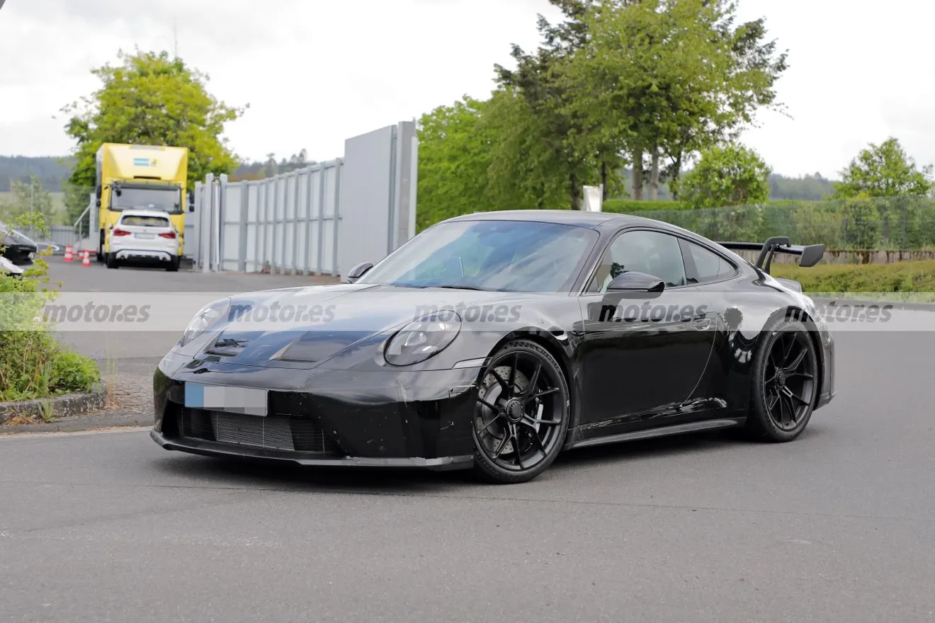 Fotos espía del Porsche 911 GT3 Facelift 2024