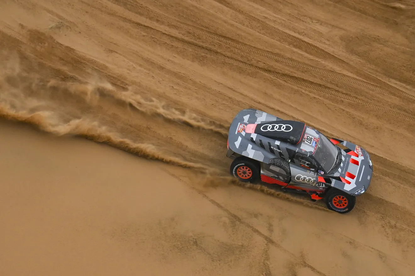 Audi RS Q e-tron E2 recibe un dosis de potencia extra de cara al Dakar 2024