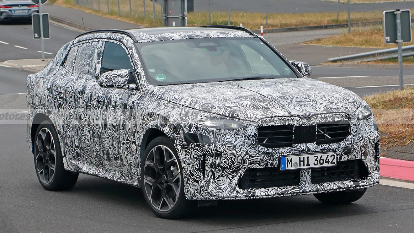El BMW X2 2024 es sorprendido con menos camuflaje, la nueva generación del SUV Coupé alemán apunta al Audi Q3 Sportback