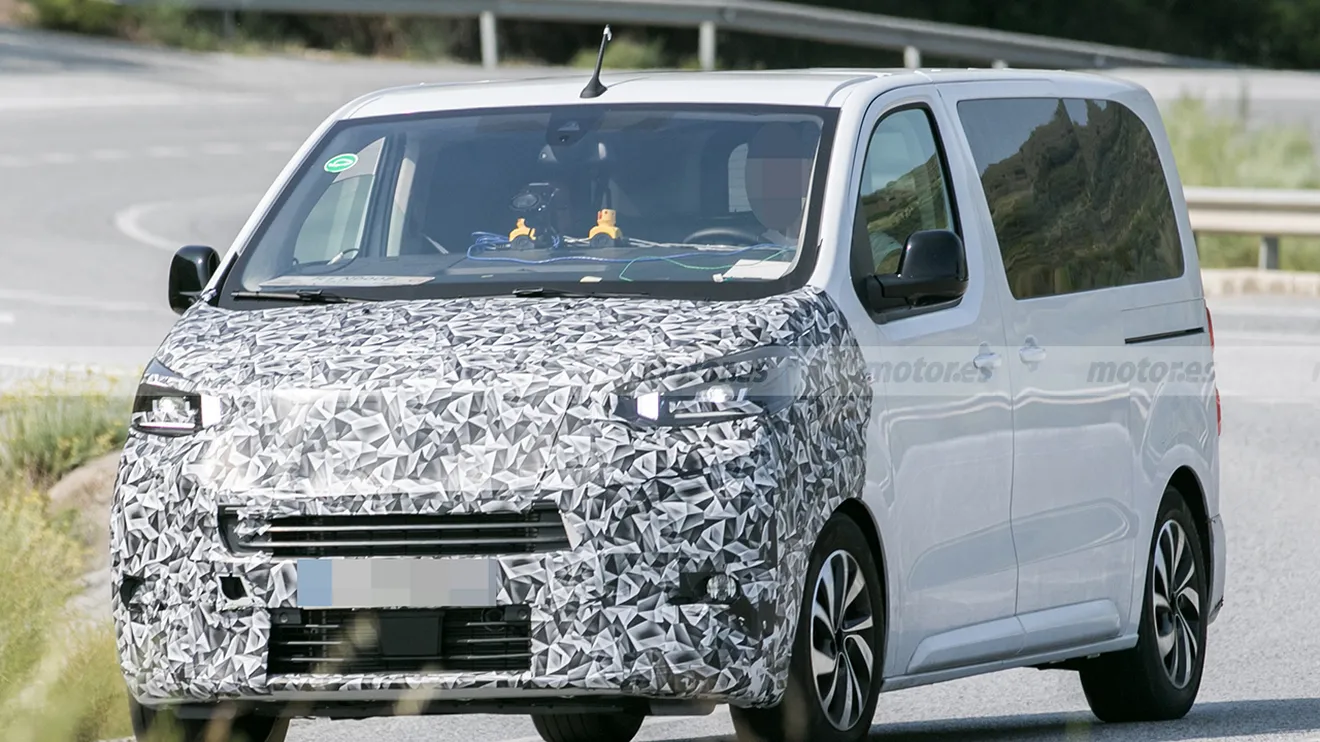 Citroën SpaceTourer Hybrid - foto espía