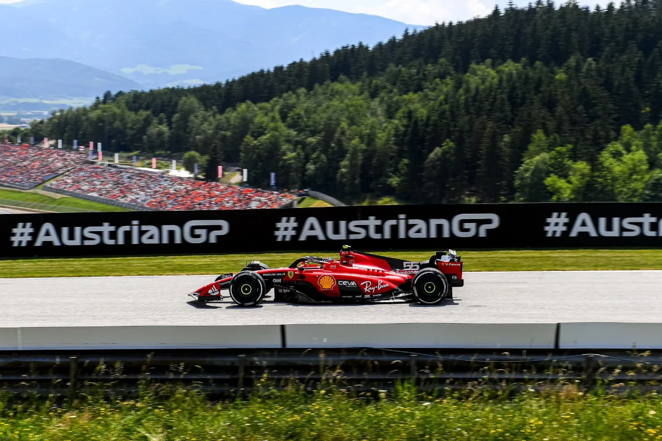 Carlos Sainz marca el objetivo de Ferrari para el domingo: «Trataremos de conseguir el podio con ambos coches»