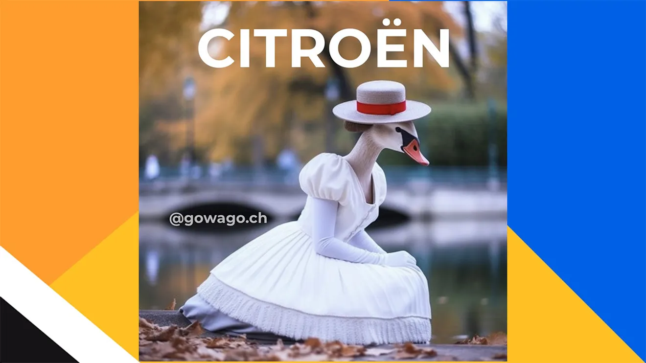 La marca Citroën interpretada por una inteligencia artificial