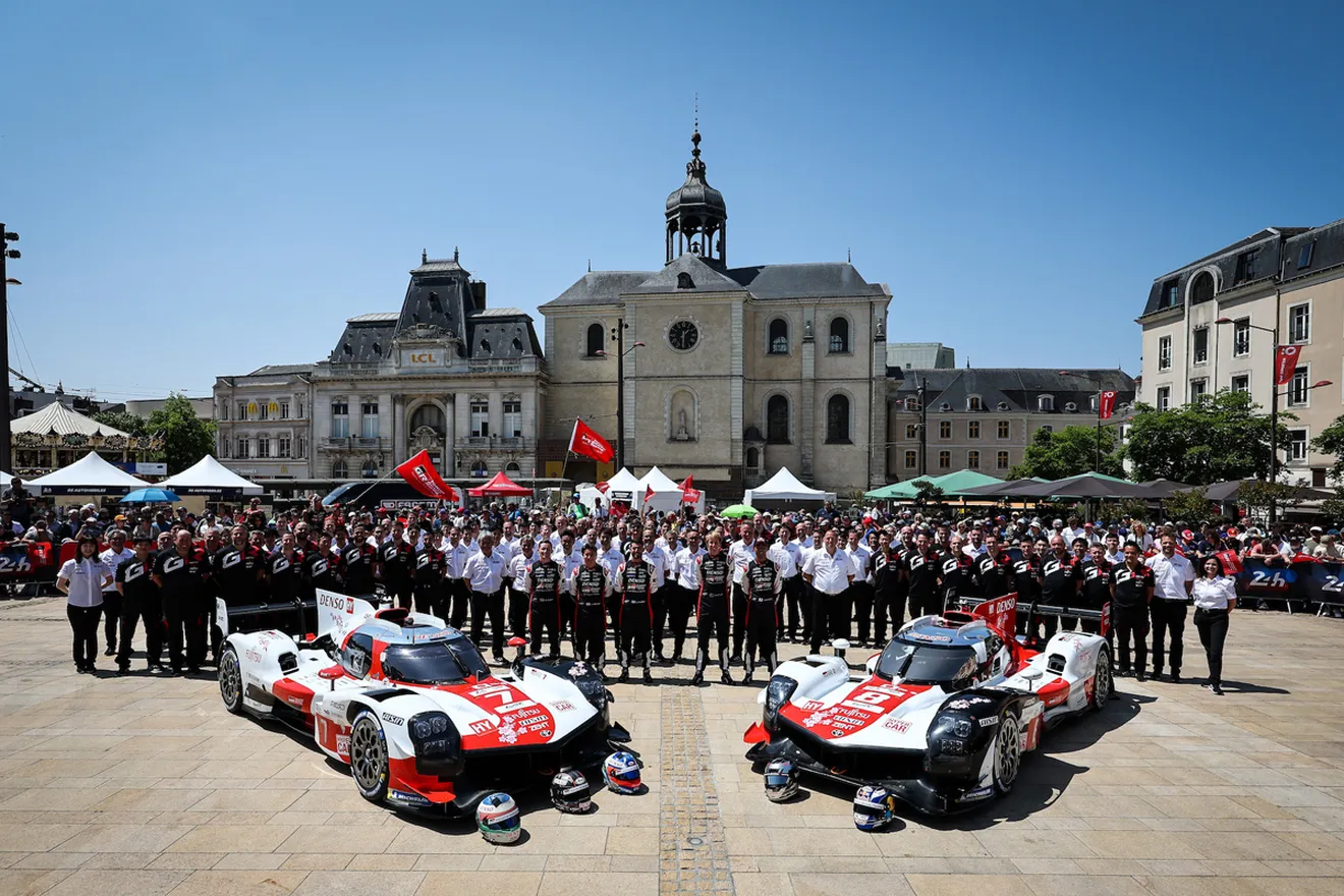 Pasado, presente y futuro de Toyota se dan cita en el centenario de las 24 Horas de Le Mans