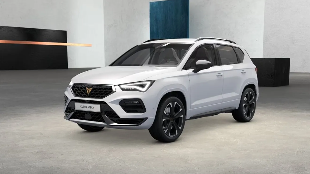 El CUPRA Ateca es ahora un SUV menos potente (y más barato), la gama se amplía con un nuevo motor de gasolina