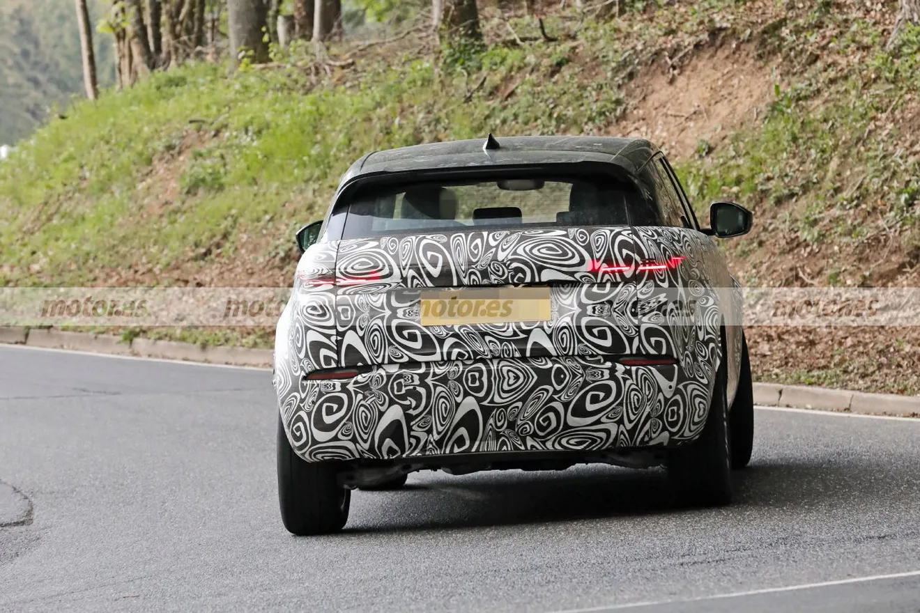 Fotos espía Range Rover Evoque Facelift 2024
