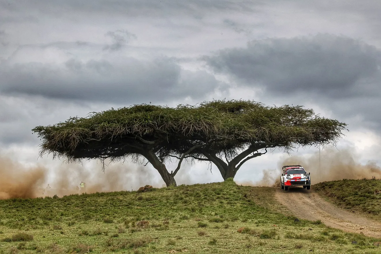 Sébastien Ogier y Kalle Rovanperä se marcan en la distancia en el Safari Rally