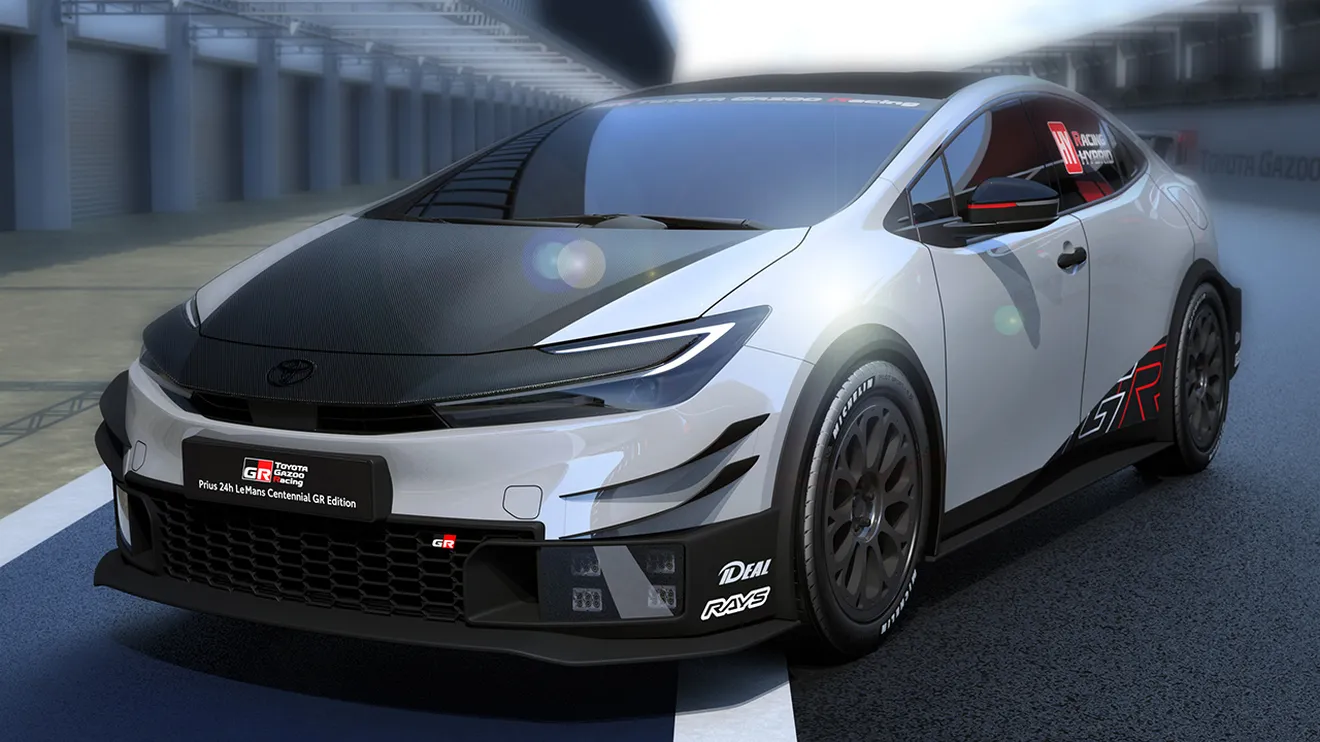 Toyota Gazoo Racing convierte al nuevo Prius en un radical coche de competición para rendir homenaje a las 24 Horas de Le Mans