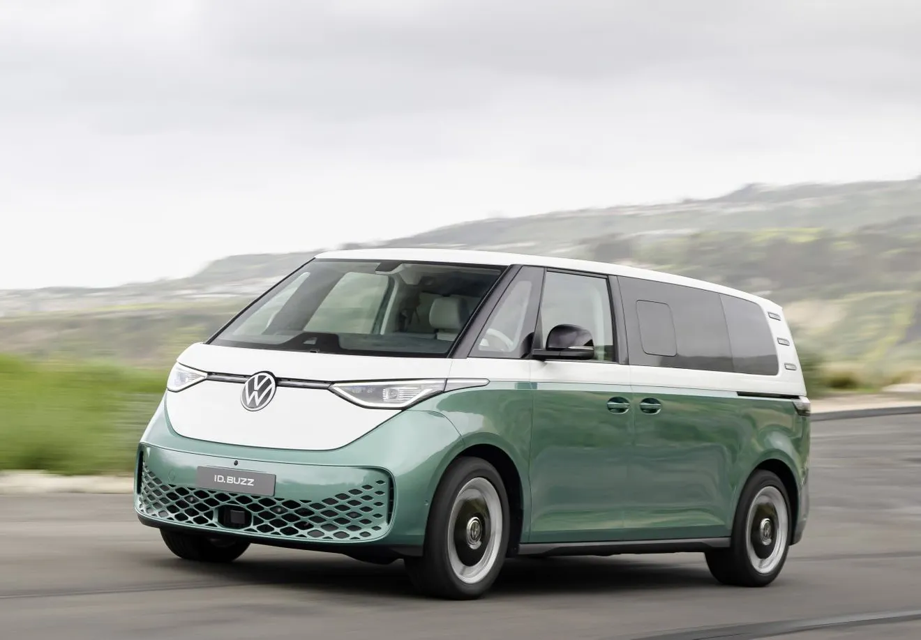 Debuta el nuevo Volkswagen ID. BUZZ Largo, el monovolumen eléctrico de 7 plazas y +500 km de autonomía también llegará a Europa en 2024