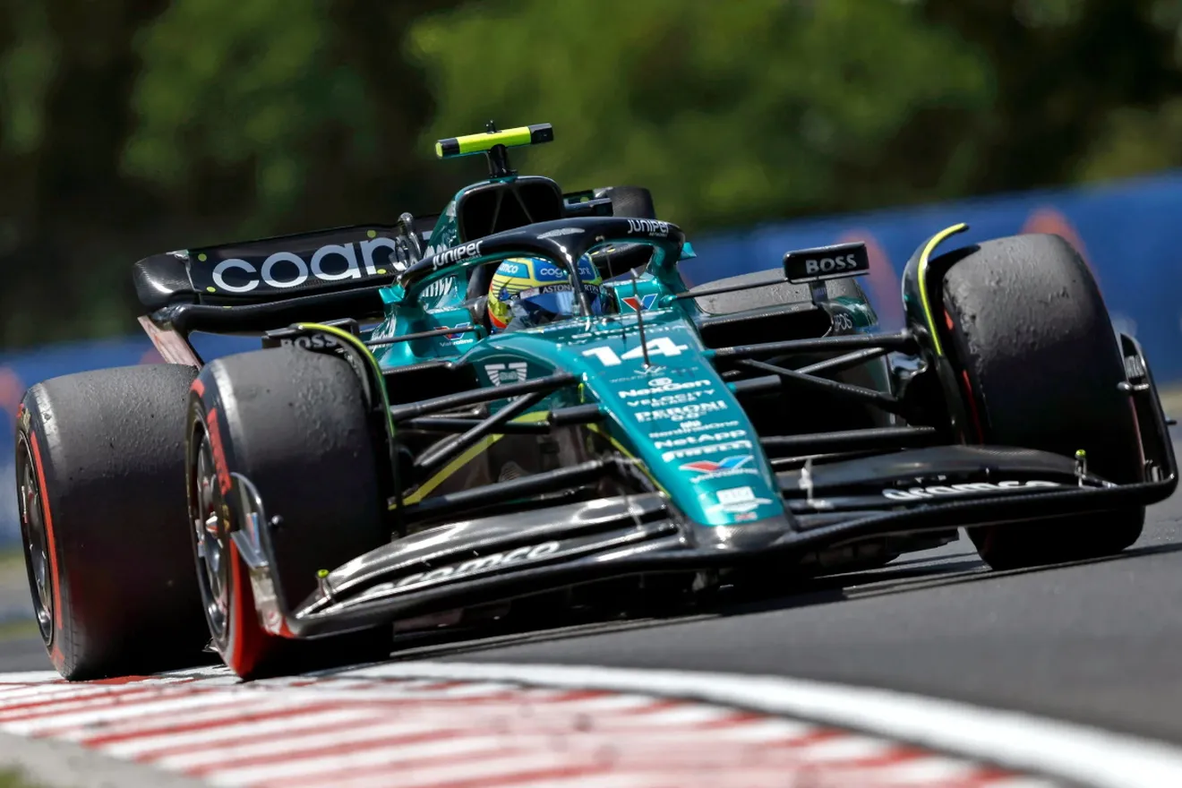 Fernando Alonso asegura que los nuevos neumáticos han perjudicado a Aston Martin: «Sufrimos más»