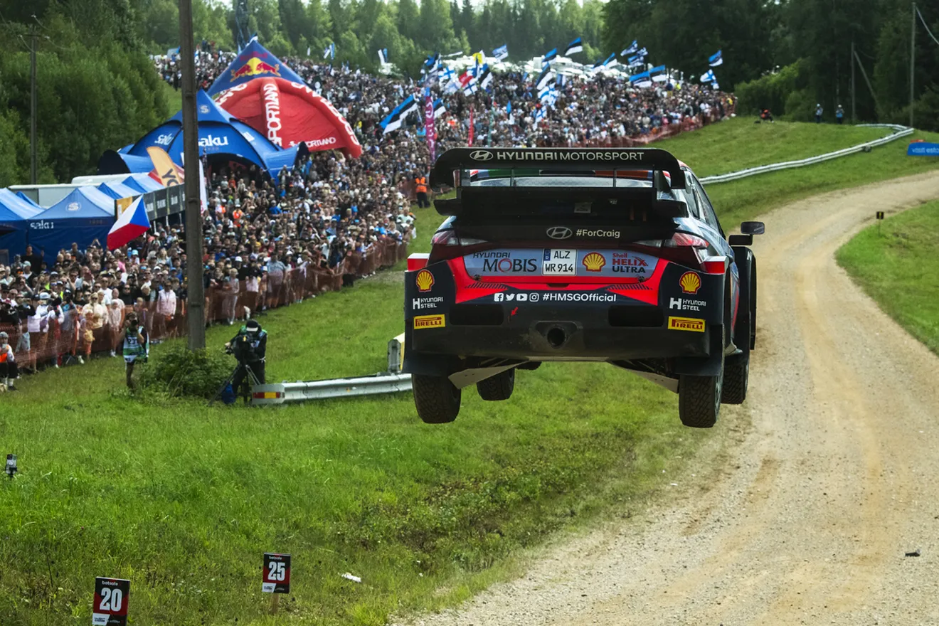 Jornada perfecta de Kalle Rovanperä en busca de su tercera victoria en el Rally de Estonia