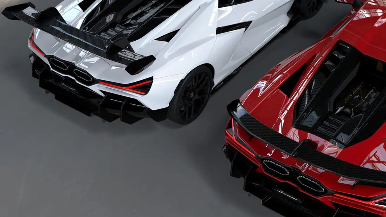 El Lamborghini Revuelto estrena dos nuevos paquetes de DMC con un pequeño homenaje a Michael Schumacher