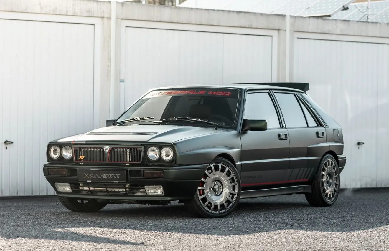 El deseado Lancia Delta HF Integrale dobla su rendimiento, los alemanes de MANHART hacen de esta leyenda italiana una verdadera bestia